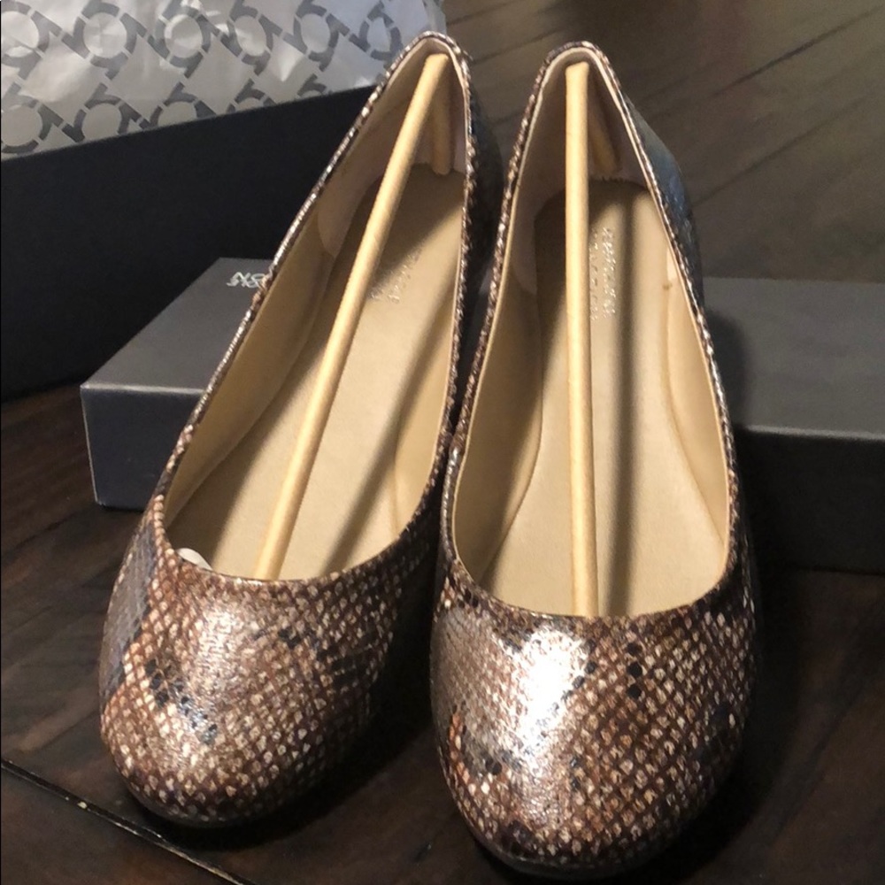 Brand new slip on flats